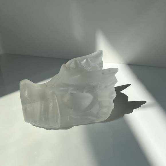 Selenite Dragon Head - Picture 5 of 11